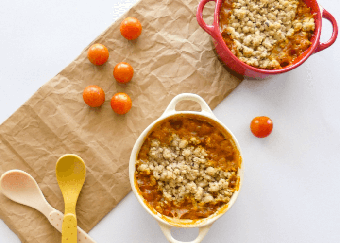 crumble tomates cerise