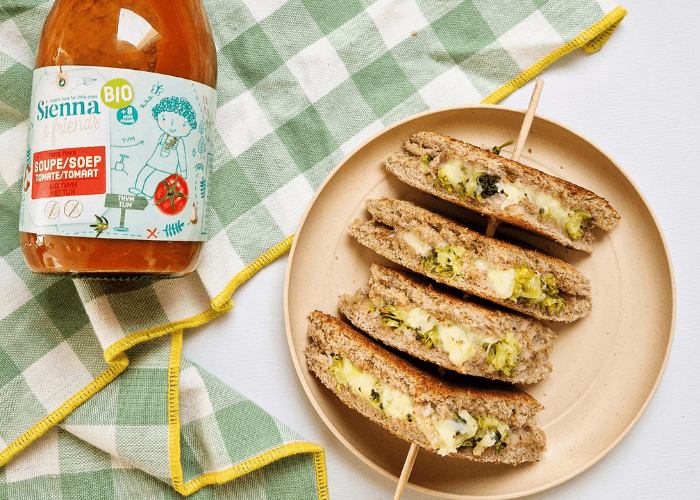 Croque-monsieur au brocoli