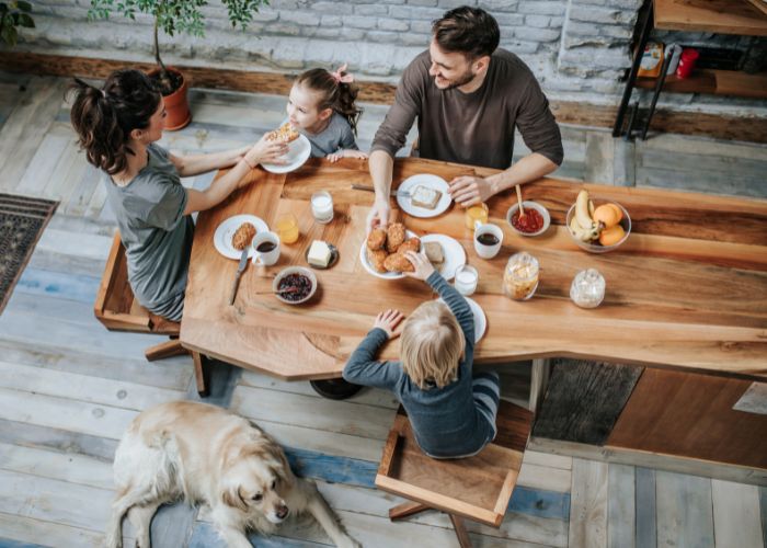 Petit déjeuner équilibré pour enfant