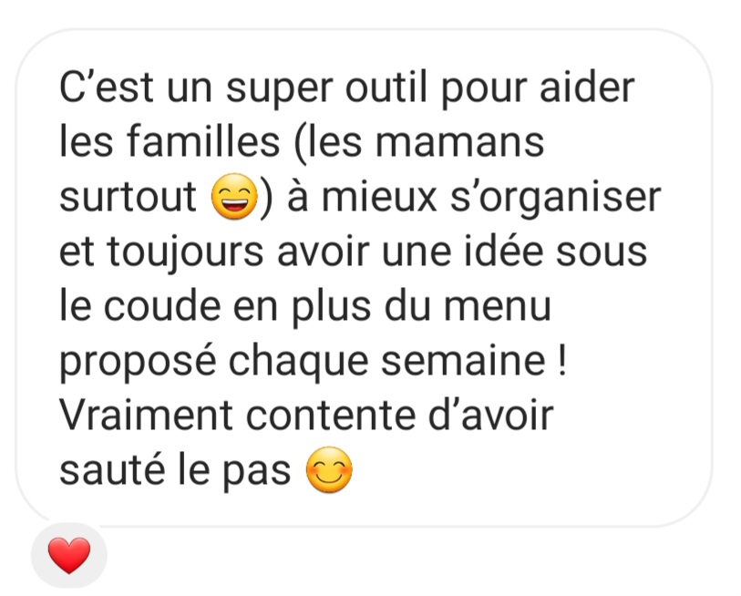 Abonnement solutions néophobie alimentaire - retour