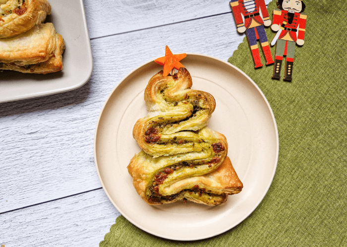 Recette sapins de Noël feuilletés
