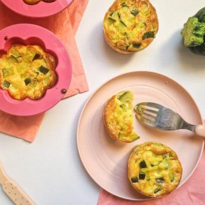 clafoutis-courgette Recette pour enfants - clafoutis à la courgette