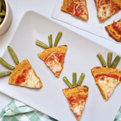 pizza-carotte Recette pour enfants - pizza aux légumes